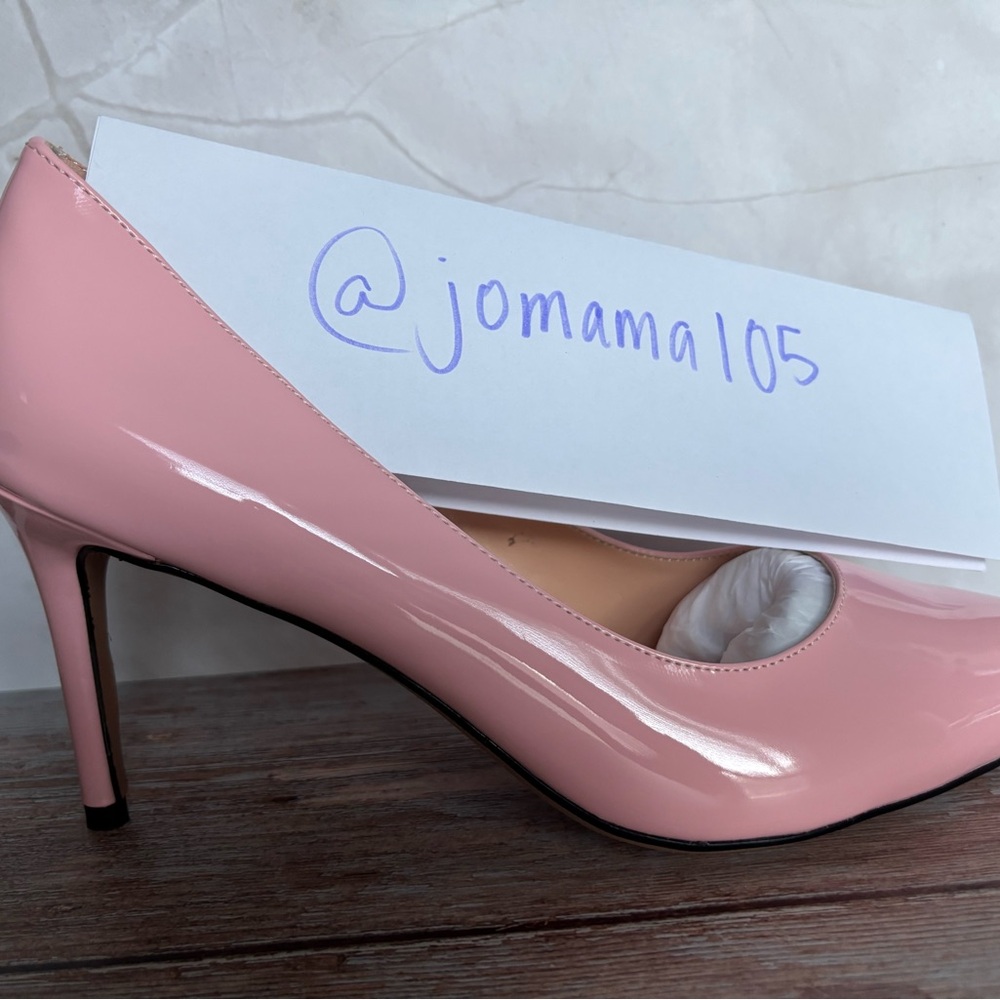 Bubblegum Pink Patent Heels - Picture 2 of 7
